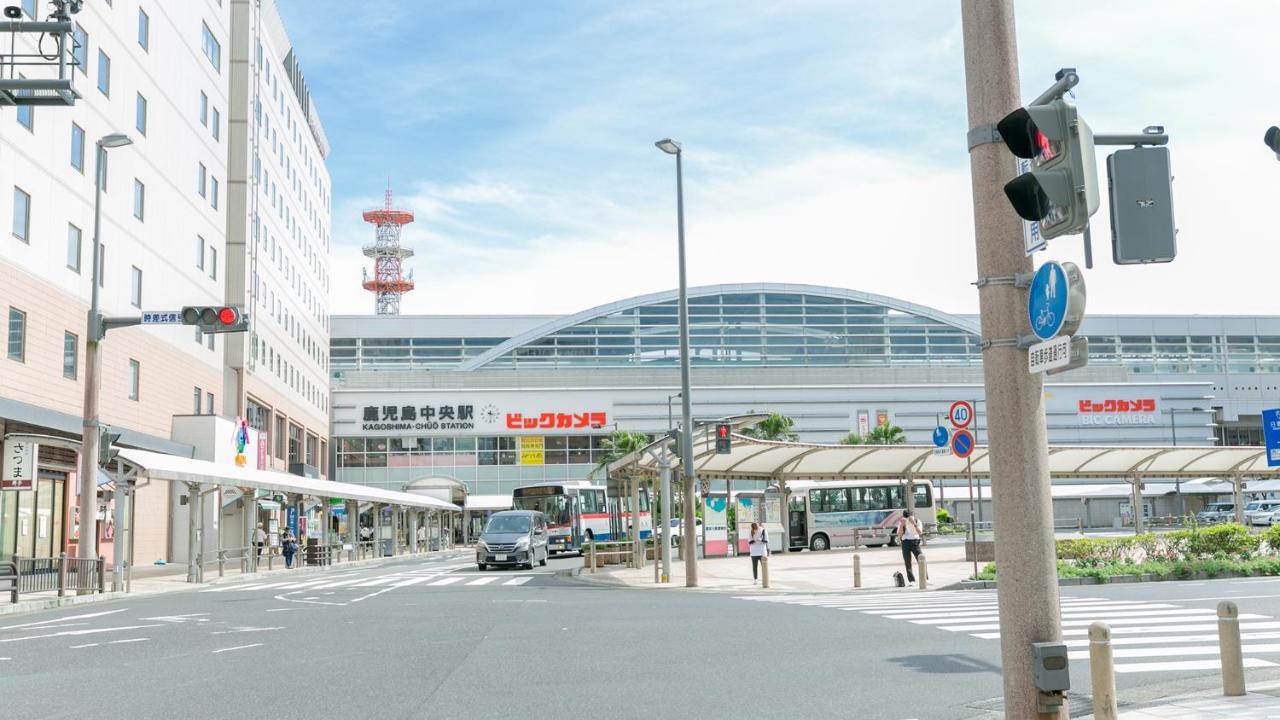 Toyoko Inn Kagoshima Chuo Eki Nishi Guchi Экстерьер фото